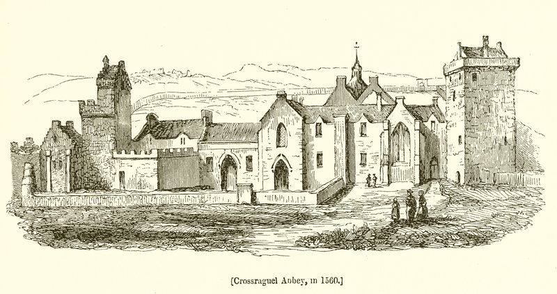 Crossraguel Abbey, in 1560 by English School