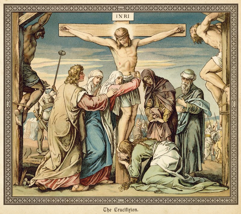 Crucifixion by English School