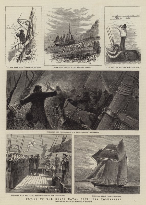 Cruise of the Royal Naval Artillery Volunteers by English School