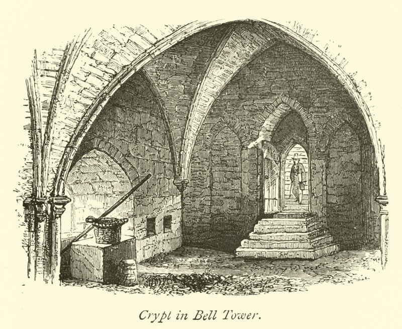 Crypt in Bell Tower by English School