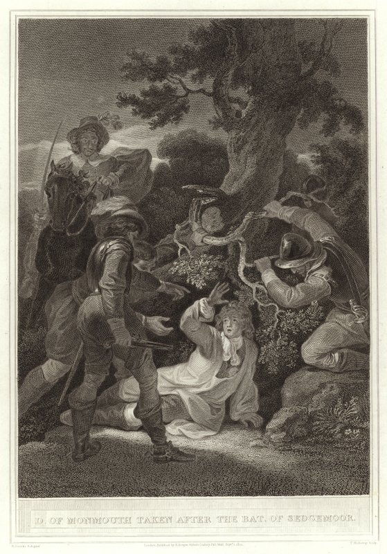 Duke of Monmouth taken after the Battle of Sedgemoor by English School