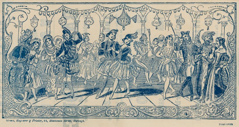 Dance at Vauxhall Gardens, London by English School