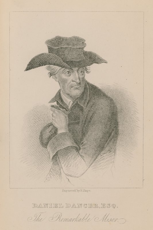 Daniel Dancer, the Remarkable Miser by English School