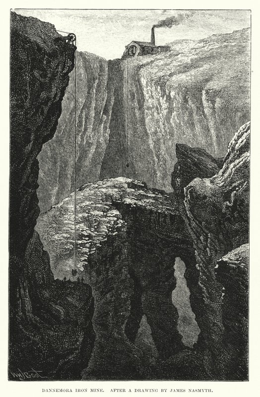 Dannemora Iron Mine by English School