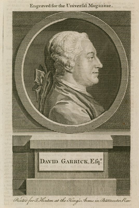 David Garrick by English School