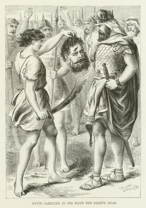 David Carrying in His Hand the Giant