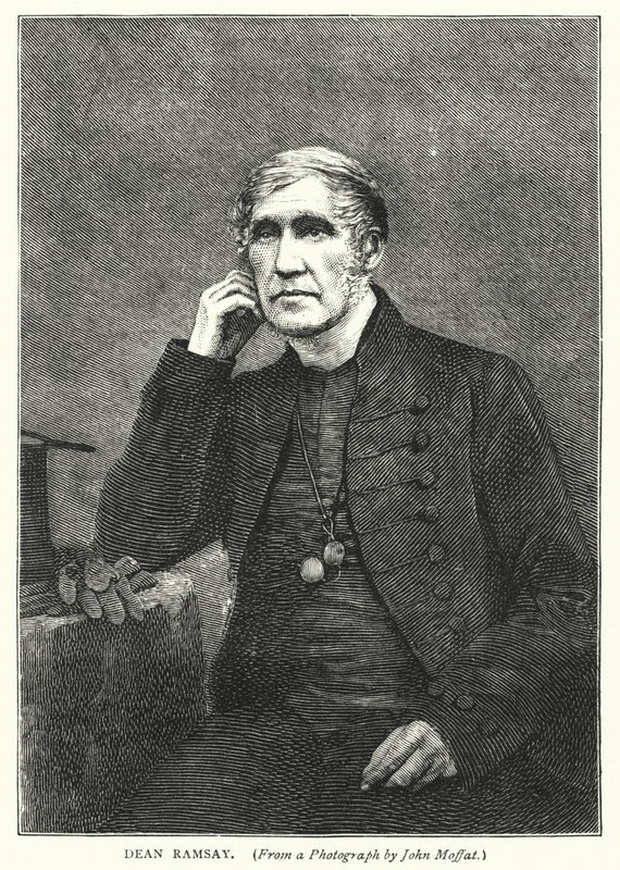 Dean Ramsay (engraving) by English School
