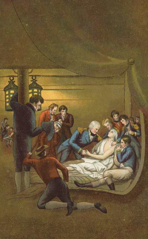 Death of Nelson by English School