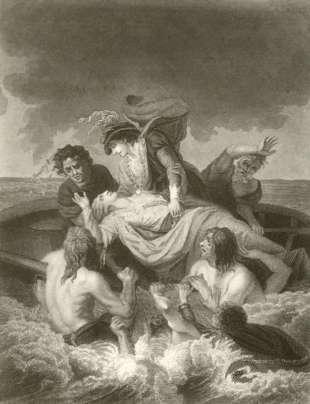 Death of Prince William by English School