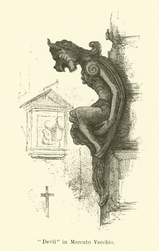 "Devil" in Mercato Vecchio by English School