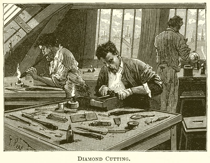 Diamond Cutting by English School