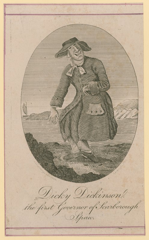 Dicky Dickinson, the First Governor of Scarborough Spaw by English School