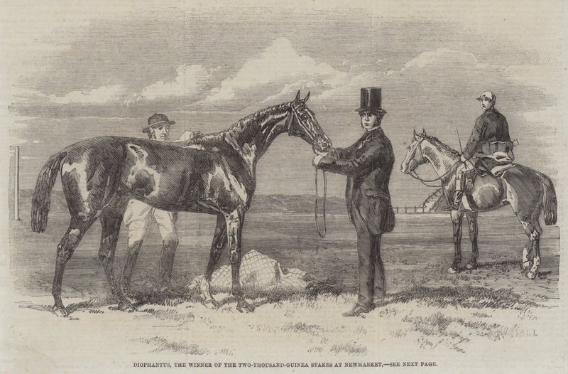 Diophantus, the Winner of the Two-Thousand-Guinea Stakes at Newmarket by English School