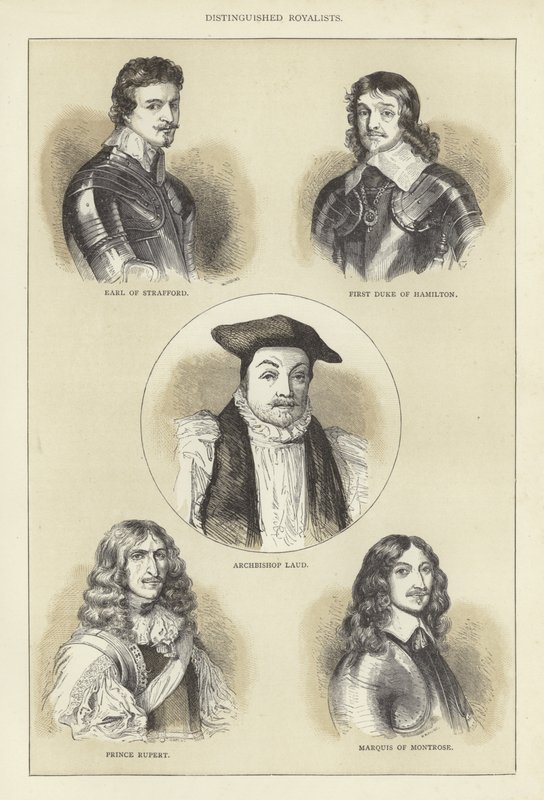 Distinguished Royalists by English School