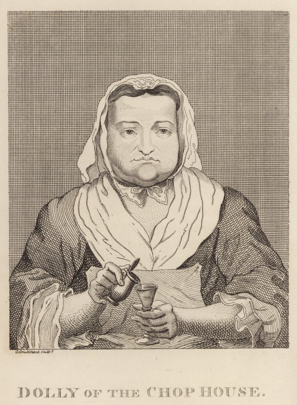 Dolly of the Chop House by English School