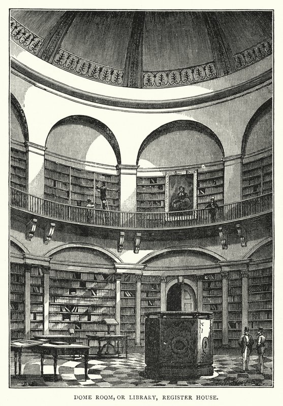 Dome Room, or Library, Register House by English School