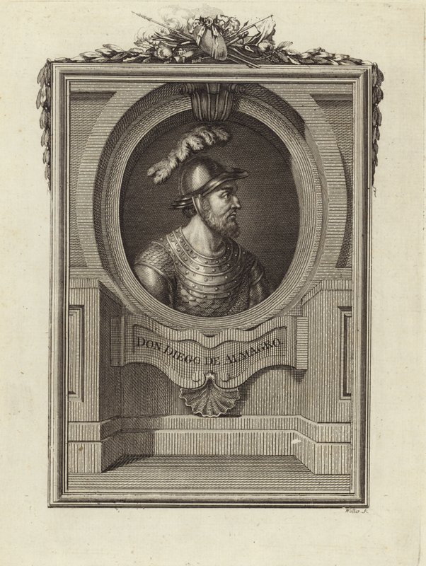 Don Diego De Almagro by English School