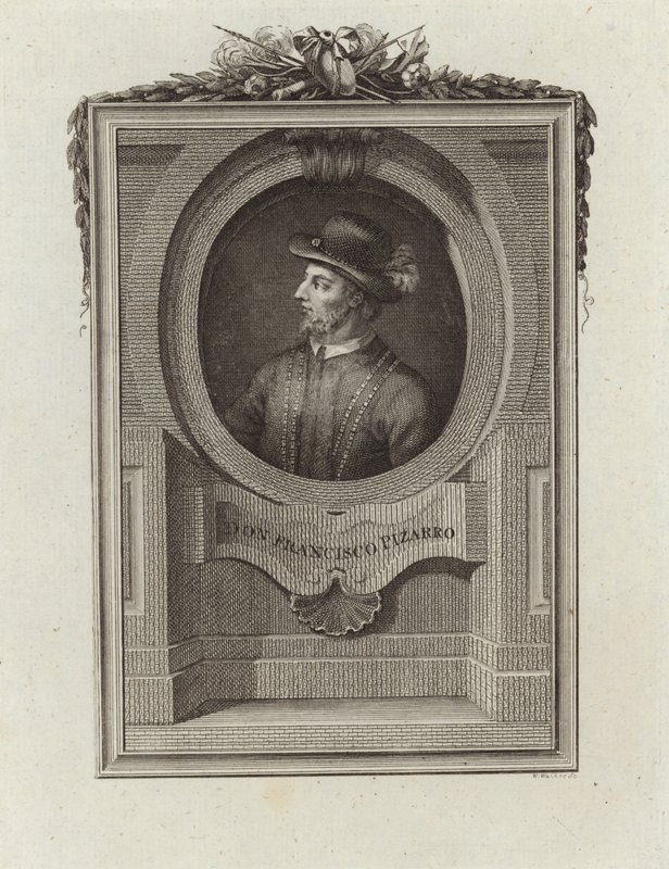 Don Francisco Pizarro by English School