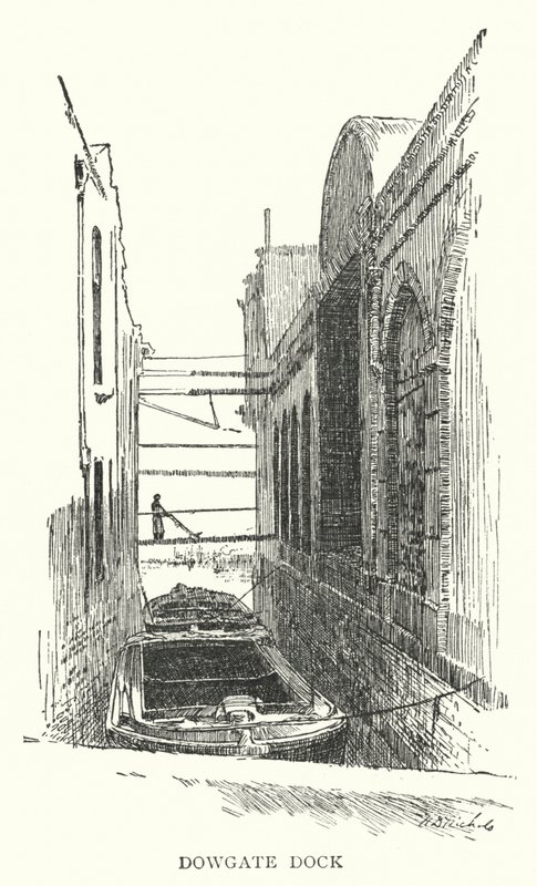 Dowgate Dock by English School