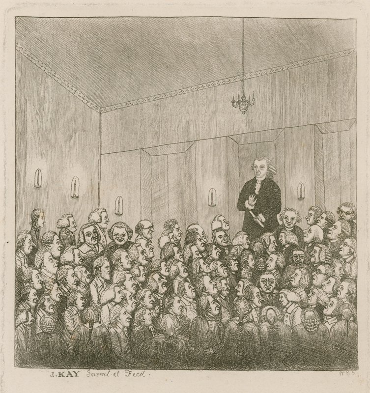 Dr Graham, Pall Mall, London by English School