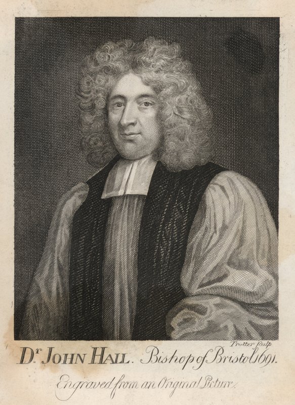 Dr John Hail, Bishop of Bristol in 1691 by English School