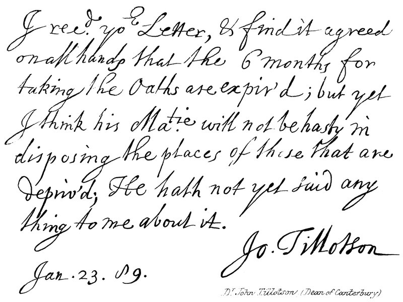 Dr John Tillotson by English School