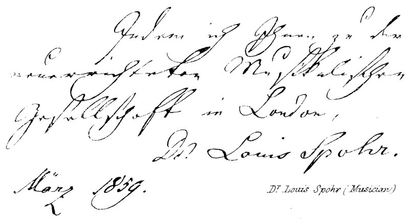 Dr Louis Spohr (Musician) by English School