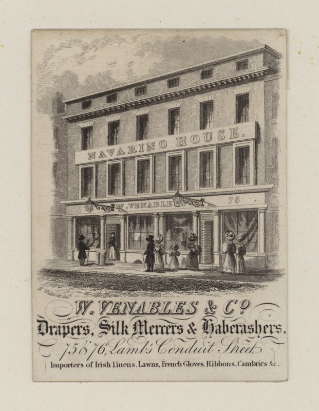 Drapers, W Venables & Co by English School