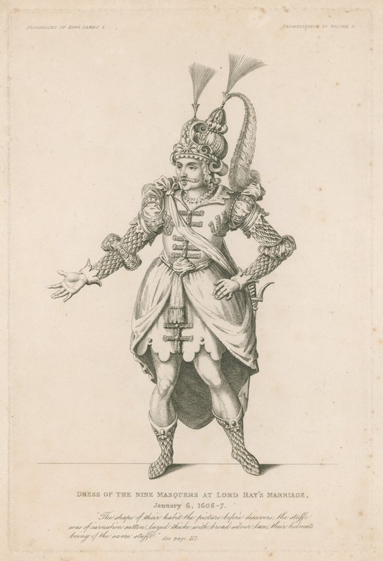 Dress of Nine Masquers at Lord Hay