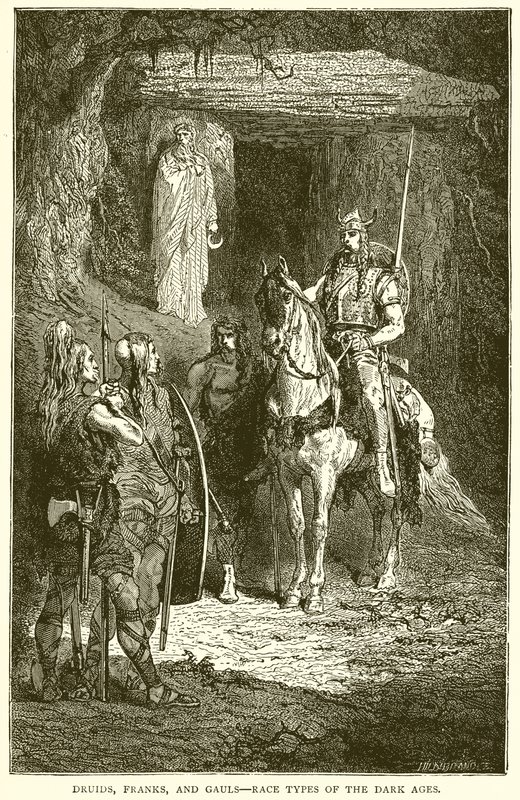 Druids, Franks, and Gauls--Race Types of the Dark Ages by English School