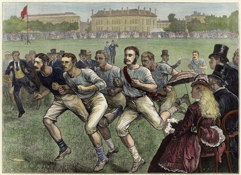 Dublin University Athletic Club Sports in College Park by English School