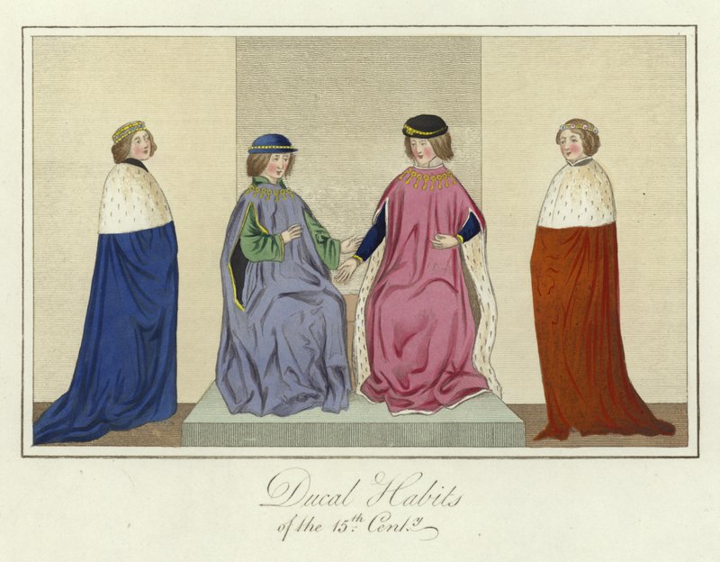 Ducal Habits of the 15th Century by English School