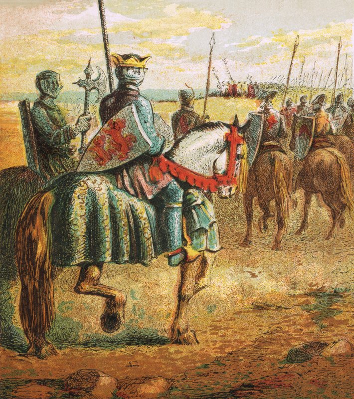 Duke Robert Goes to Palestine by English School