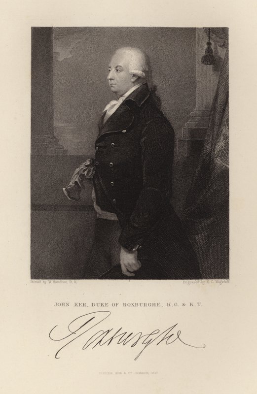 Duke of Roxburghe by English School
