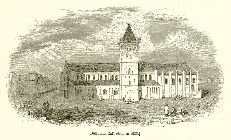 Dunblane Cathedral, in 1620 by English School