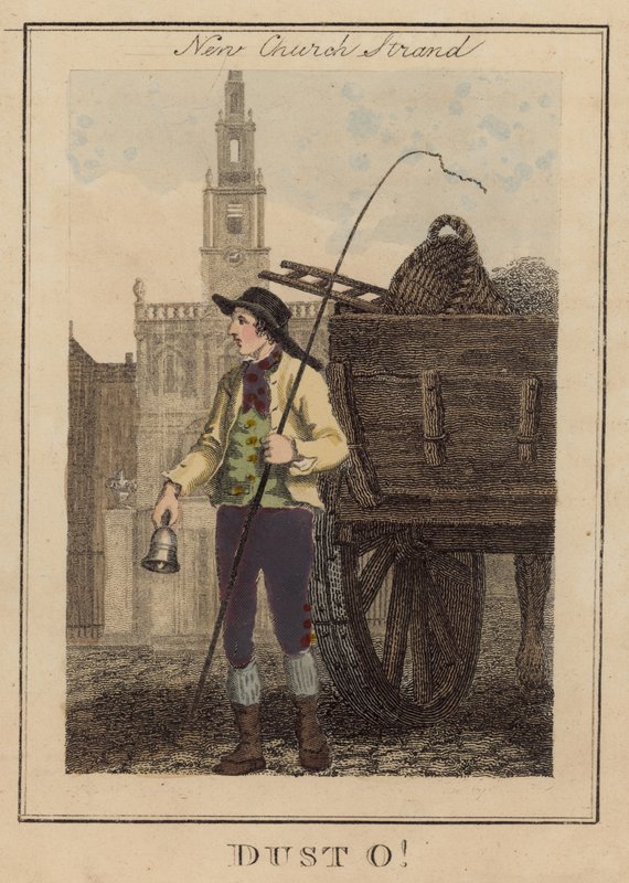 Dust O!, New Church, Strand, London by English School