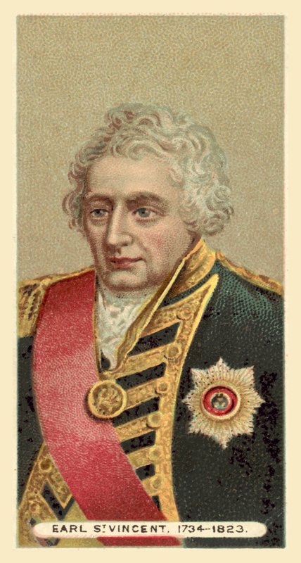 Earl St Vincent, 1734-1823 by English School