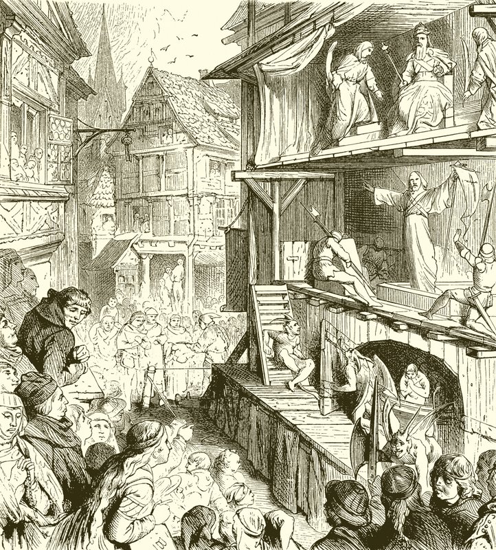 Early Drama: A Passion Play by English School