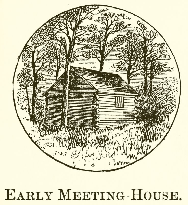Early Meeting-House, Massachusetts by English School