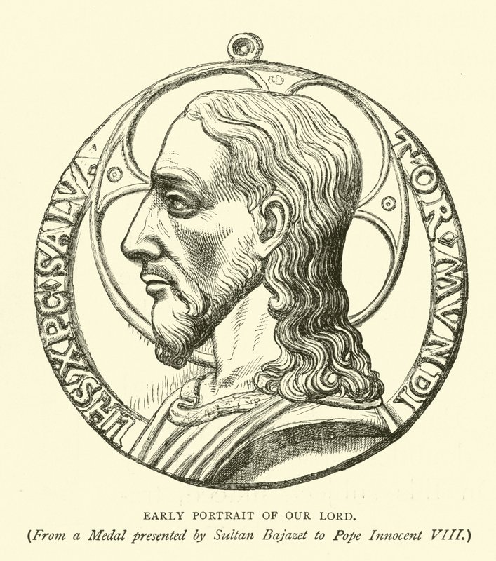Early portrait of Our Lord by English School