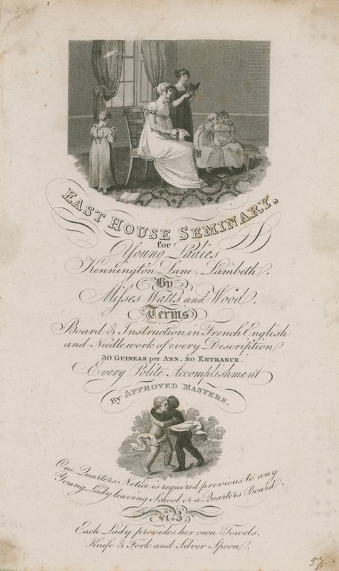 East House Seminary for Young Ladies by English School