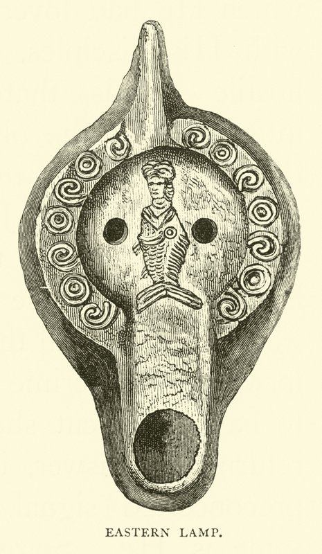 Eastern Lamp by English School