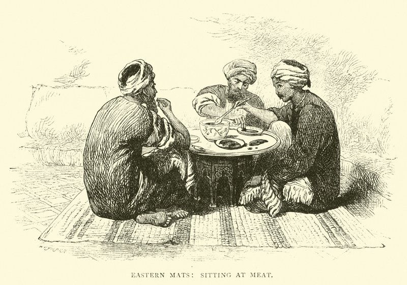 Eastern Mats, Sitting at Meat by English School