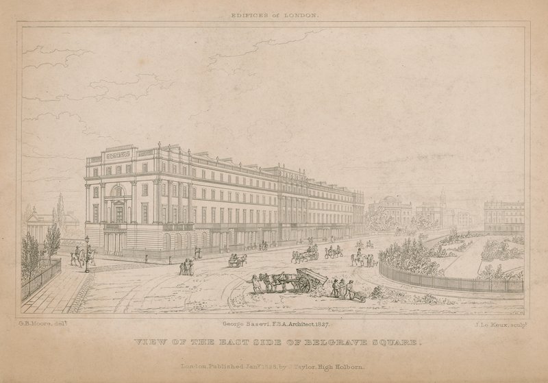 Edifices of London by English School