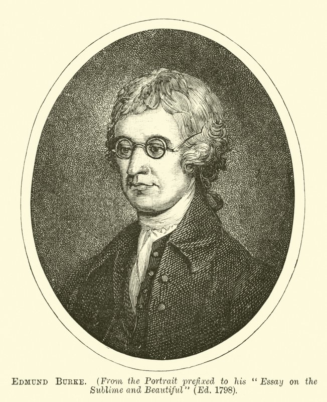 Edmund Burke by English School
