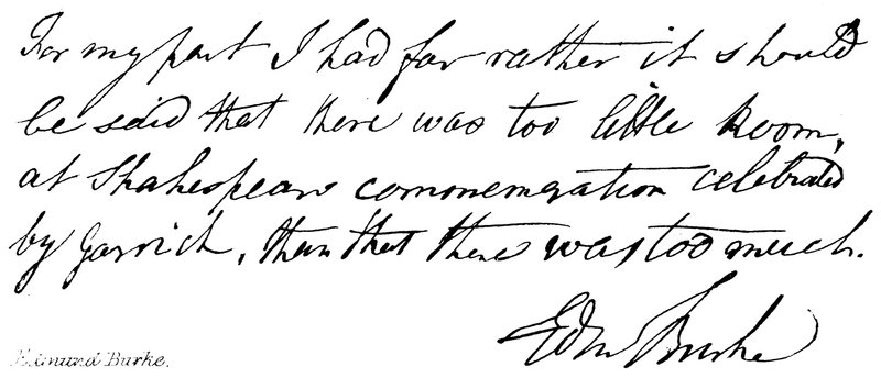 Edmund Burke by English School