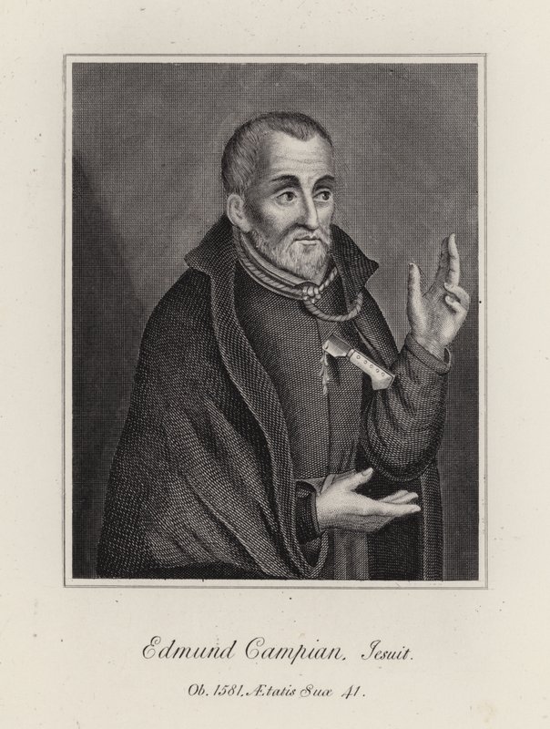 Edmund Campian (engraving) by English School