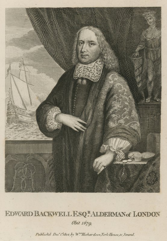 Edward Backwell, Alderman of London by English School