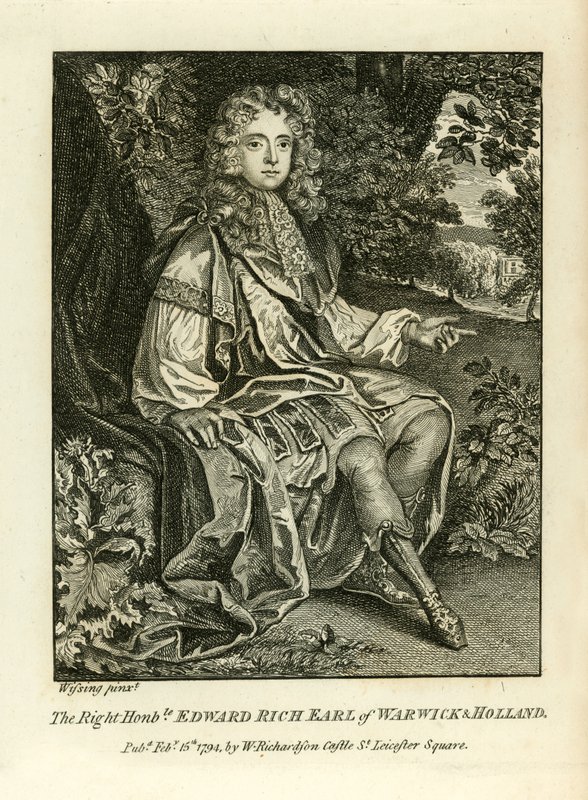 Edward Rich, Earl of Warwick and Holland by English School