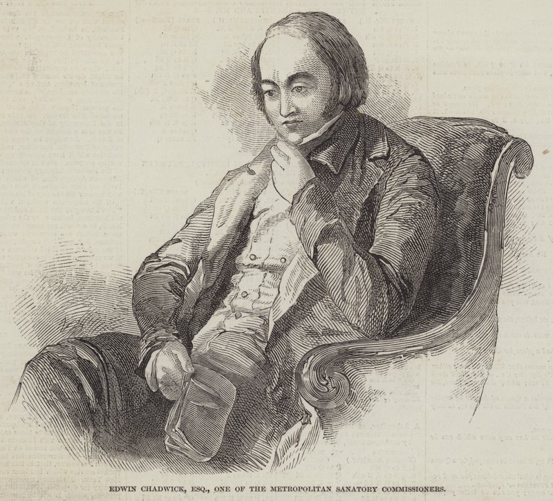 Edwin Chadwick, Esquire, one of the Metropolitan Sanatory Commissioners by English School